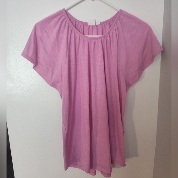 GAP Tops - Gap pink tee shirt size m #77